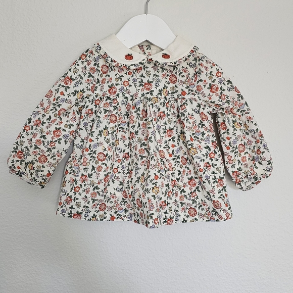 Janie and Jack Other - NWOT Janie and Jack Floral Dress and Diaper Cover, Size 6-12M
